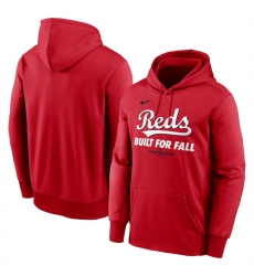 Men Cincinnati Reds Red 2025 Postseason Collection Therma Fleece Hoodie Men Cincinnati Reds Red 2025 Postseason Collection Therma Fleece Hoodie