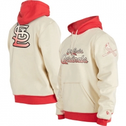 Men St  Louis Cardinals White Color Pack Team Front  26 Back Pullover Hoodie