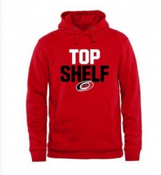 Men Carolina Hurricanes Top Shelf Pullover Hoodie Scarlet