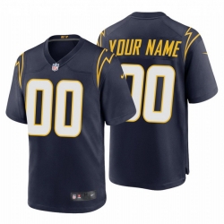 Men Women Youth Toddler All Size Los Angeles Chargers Customized Jersey 022