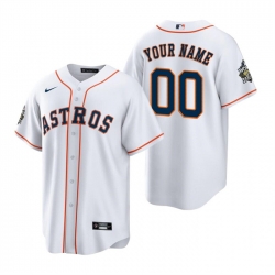Men Women Youth Houston Astros Active Player Custom White 2022 World Series Home Stitched Baseball Jersey