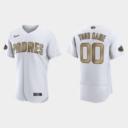 Men Women Youth Custom San Diego Padres 2022 Mlb All Star Game Authentic White Jersey