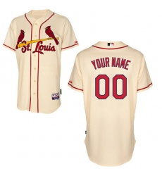 Men Women Youth All Size St.Louis Cardinals Cream Customized Cool Base Jersey