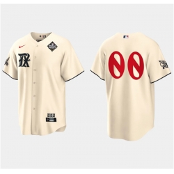 Men Texas Rangers Active Player Custom Cream 2023 World Series City Connect Stitched Baseball Jersey