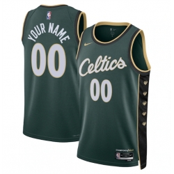 Men Women youth Boston Celtics Active Player Custom 2022 23 Green City Edition Stitched Basketball Jersey