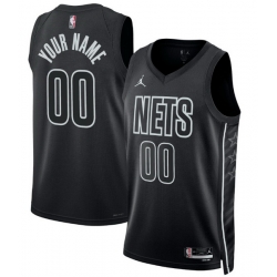 Men Women Youth Toddler BROOKLYN NETS Custom Nike NBA Stitched Jersey Black Jordan brand