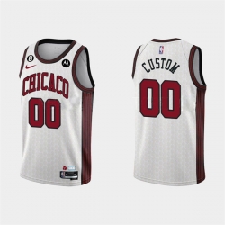 Men Women Youth Women Youth Chicago Bulls Active Player Custom 2022 23 White City Edition Stitched Basketball Jersey