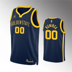 Men Women Youth Golden State Warriors Active Player Customized Navy Statement EditionStitched Jersey