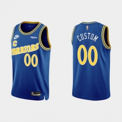 Men Golden State Warriors Active Player Custom 2022 Classic Edition Royal Stitched Basketball Jersey