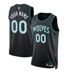 Men Minnesota Timberwolves Active Player Custom Black 2026 27 Statement Edition Stitched Basketball Jersey Men Minnesota Timberwolves Active Player Custom Black 2026 27 Statement Edition Stitched Basketball Jersey