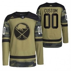 Men Buffalo Sabres ACTIVE PLAYER Custom 2022 Camo Military Appreciation Night Stitched jersey