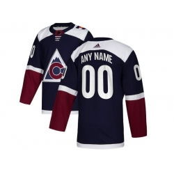 Men Women Youth Toddler Youth Blue Jersey - Customized Adidas Colorado Avalanche Third