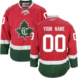 Men Women Youth Toddler Youth Red Jersey - Customized Reebok Montreal Canadiens Third New CD