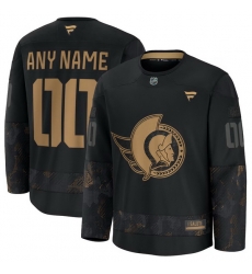 Men Women Youth Ottawa Senators Fanatics Black 2024 Military Appreciation Custom Practice Jersey Men Women Youth Ottawa Senators Fanatics Black 2024 Military Appreciation Custom Practice Jersey