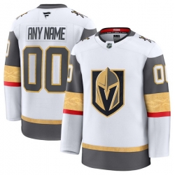 Men Women Youth Vegas Golden Knights Fanatics Away Premium Custom Jersey White