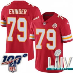 2020 Super Bowl LIV Youth Nike Kansas City Chiefs #79 Parker Ehinger Red Team Color Vapor Untouchable Limited Player NFL Jersey