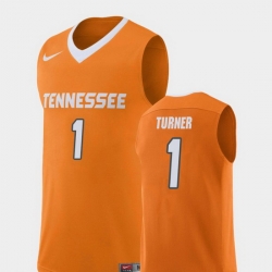 Men Tennessee Volunteers Lamonte Turner Orange Replica College Basketball Jersey