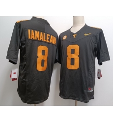 Men Tennessee Volunteers Nico Iamaleava #8 Black F U S E Stitched NCAA Football Jersey