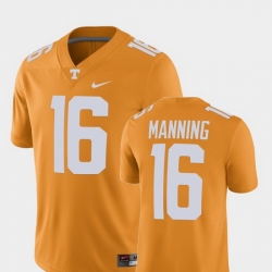 Men Tennessee Volunteers Peyton Manning Tennessee Orange Alumni Football Game Player Jersey