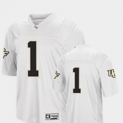 Men Ucf Knights 1 White College Football Colosseum Jersey