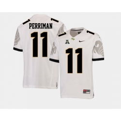 Men Ucf Knights Breshad Perriman White College Football Aac Jersey
