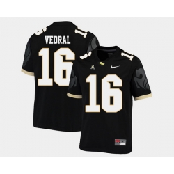 Men Ucf Knights Noah Vedral Black College Football Aac Jersey