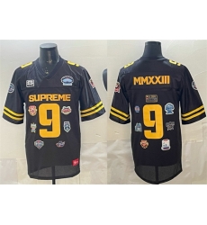 Men Black Football Championship Stitched Jersey