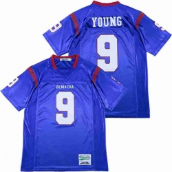 Men CHASE YOUNG 9 DEMATHA CATHOLIC HS FOOTBALL JERSEY
