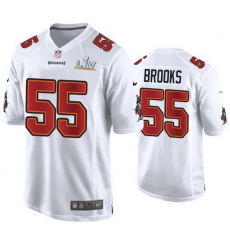 Derrick Brooks Buccaneers White Super Bowl Lv Game Fashion Jersey