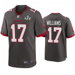 Men Doug Williams Buccaneers Pewter Super Bowl Lv Game Jersey