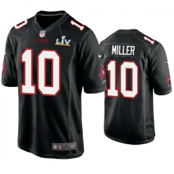 Men Scotty Miller Buccaneers Black Super Bowl Lv Game Fashion Jersey