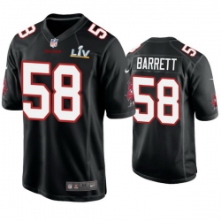 Men Shaquil Barrett Buccaneers Black Super Bowl Lv Game Fashion Jersey