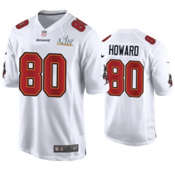 O.J. Howard Buccaneers White Super Bowl Lv Game Fashion Jersey