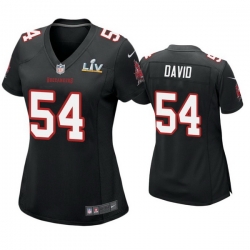 Women Lavonte David Buccaneers Black Super Bowl Lv Game Fashion Jersey