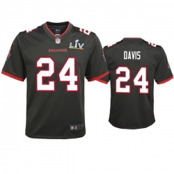 Youth Carlton Davis Buccaneers Pewter Super Bowl Lv Game Jersey