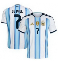 Men 7 Rodrigo De Paul Argentina National Team World Cup  1