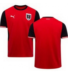 Youth 0 Austria Blank World Cup Away Replica Jersey  1
