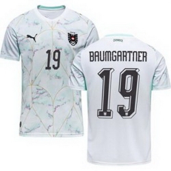 Youth 19 Austria Christoph Baumgartner World Cup Away Replica Jersey  2