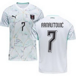Youth 7 Austria Marko Arnautovic World Cup Away Replica Jersey  2