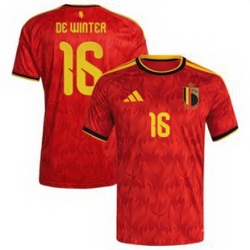 Youth 16Koni De Winter Belgium Jersey   2
