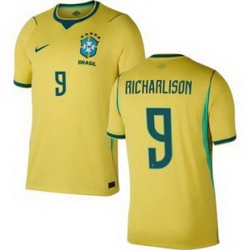 Youth 9 Brazil National Team Richarlison 2026 Home Jersey 1