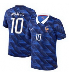 Youth 10Kylian Mbappe France Jersey 2 Youth 10Kylian Mbappe France Jersey 2
