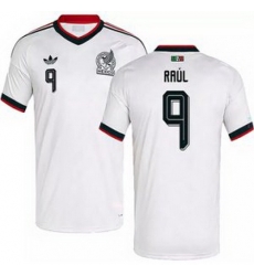 Youth 9 Mexico Raul Jimenez 2026 Replica White Jersey 4