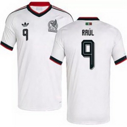 Youth 9 Mexico Raul Jimenez 2026 Replica White Jersey 4