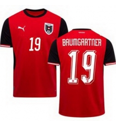 Men 19 Austria Christoph Baumgartner World Cup Away Replica Jersey 1 Men 19 Austria Christoph Baumgartner World Cup Away Replica Jersey 1