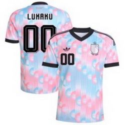 Men 00 Custom Belgium Jersey   3