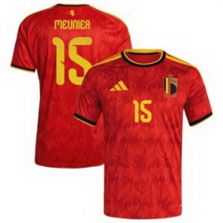 Men 15Thomas Meunier Belgium Jersey   1