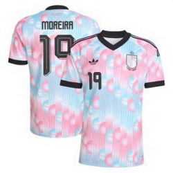 Men 19Diego Moreira Belgium Jersey   2
