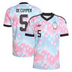 Men 5Maxim De Cuyper Belgium Jersey   2