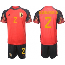 Men FIFA 2022 Belgium Soccer Jersey 021
